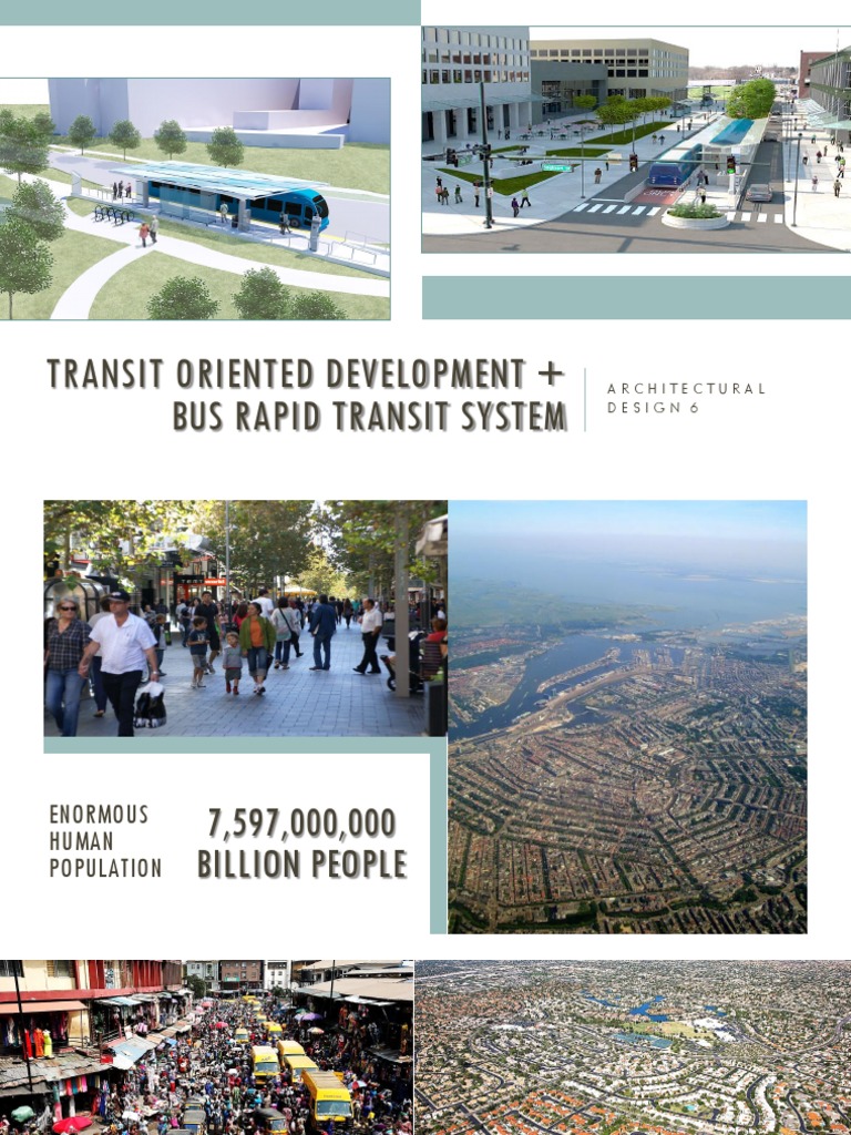 Transit Oriented Development + Bus Rapid Transit System PDF | PDF ...