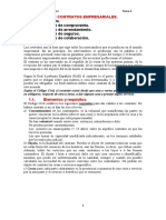 Tema 6 (Los Contratos Empresariales)