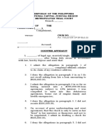 BP 22 Counter-Affidavit