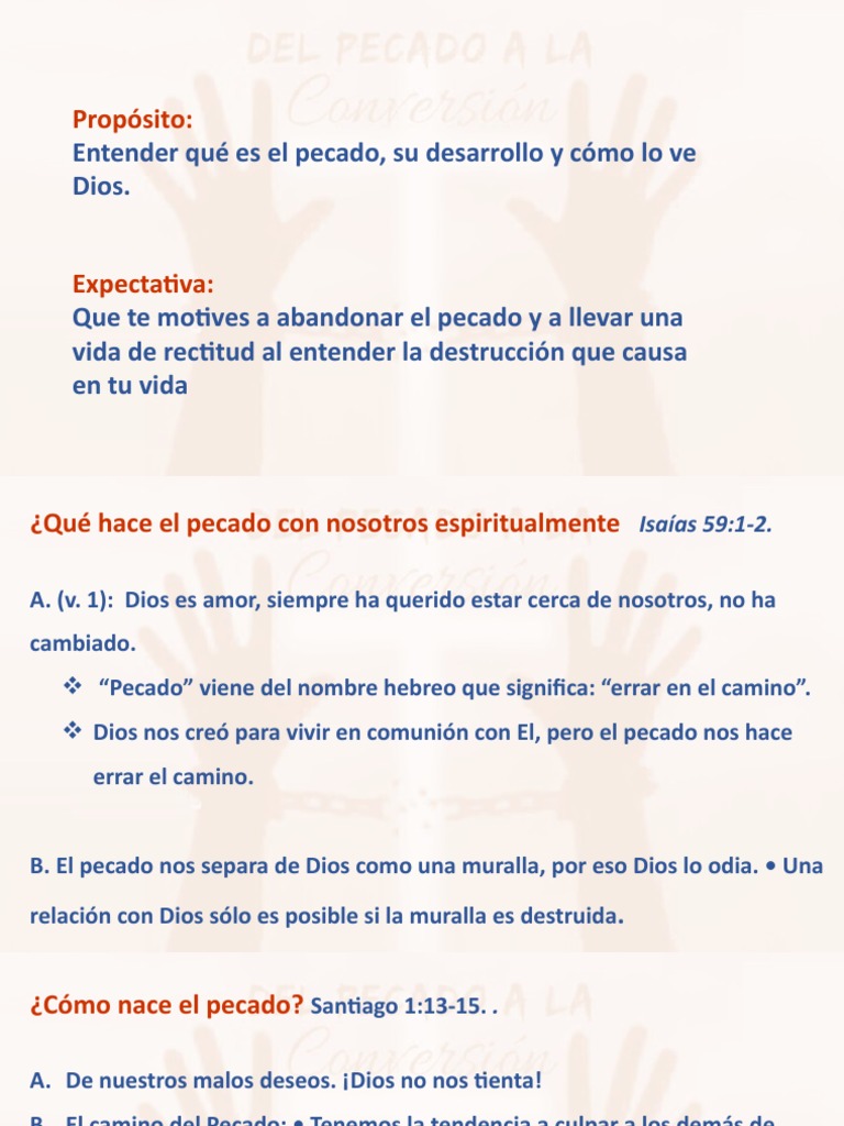 Entendiendo el Pecado y su Gravedad | PDF | Pecado | Creencia religiosa ...