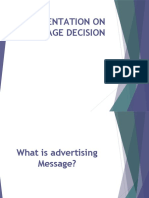 Presentation On Message Decision-1