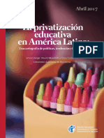 Verger, A Moschetti, MC Fontdevila, C. La Privatización de La Educación en América Latina