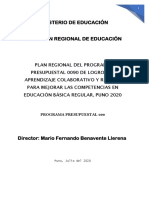 PLAN REGIONAL DE APRENDIZAJE COLABORATIVO Y REMOTO EN ESTADO DE EMERGENCIA 2020 (1)