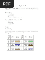 Lab 2 Making A Network Cabling