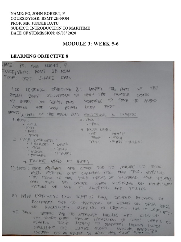 Module 3: Week 5-6: Learning Objective 8 | PDF | Educational Psychology ...
