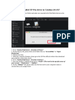 How To Installed XP-Pen Driver in Catalina (10.15) PDF