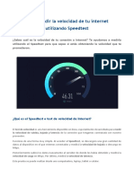 Como Medir La Velocidad de Tu Internet PDF