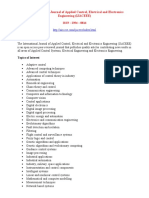 The International Journal of Applied Control Electrical and Electronics Engineering IJACEEE