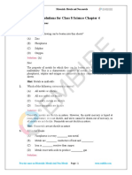 CBSE NCERT Solutions For Class 8 Science Chapter 4: Back of Chapter Questions