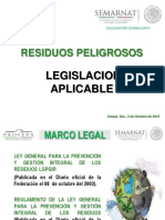 Legislación Residuos Peligrosos (PROFEPA)