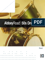 Abbey Road 50s Drummer Manual English PDF
