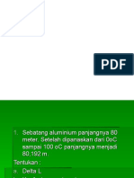 Contoh Soal Pemuaian