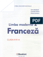 Manual Limba Franceza, Clasa A VII-a PDF