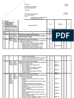 Planificare M2 Procese Tehnologice