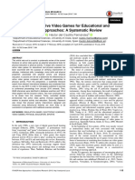 The Benefits of Active Video Games For Educational and Physical Activity Approaches: A Systematic Review