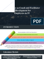 The Manager As Coach and Facilitator of Development For Employees in IT
