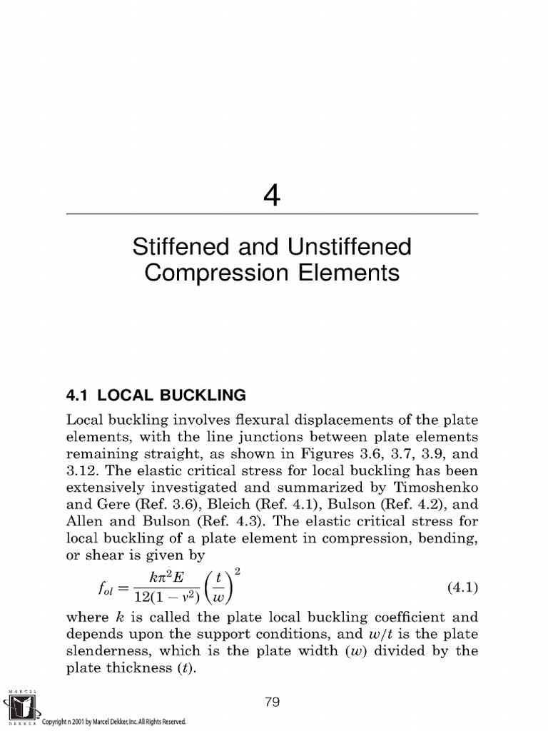 Chapter 4 PDF | PDF | Buckling | Bending