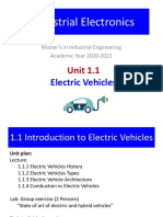 Unit 1.1 - EV Intro