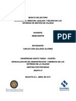 Seguimiento, Medición, Análisis y Mejora de Los Sistemas de Calidad