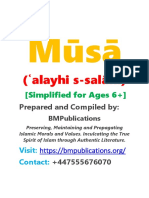 Mūsā ( Alayhi S-Salām) (Simplified For Ages 6+)