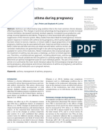 Management of Asthma During Pregnancy