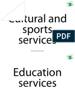 Cultural and Sports Services: © Macmillan Publishers Limited 2011