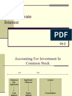 Reporting Intercorporate Interest