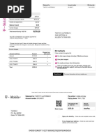 Verizon Bill Statement Example | PDF | Fee | Payments