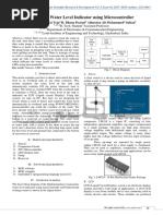 Automatic Water Level Indicator Using Mi PDF