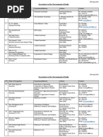 West Bengal Secretaries List | PDF | Kolkata