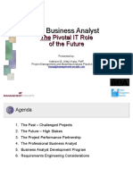 The Pivotal Role of the Business Analyst