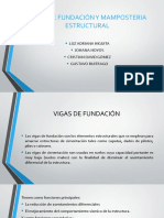 Vigas de Fundación y Mamposteria Estructural