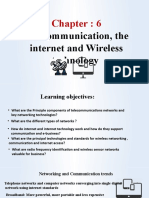 Telecommunication, The Internet and Wireless Technology