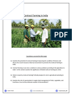 Contract Farming in India: Questions Covered in This Topic