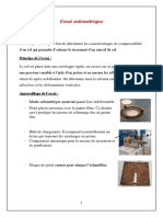 Essai Œdométrique PDF