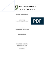 ACTIVIDAD DE APRENDIZAJE 3 UNIDAD 2 Probabilidad