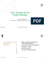 Project Manager Role & Responsibilities