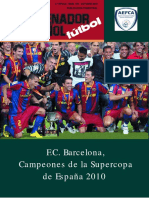 F.C. Barcelona, Campeones de La Supercopa de España 2010