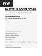 Master in Social Work