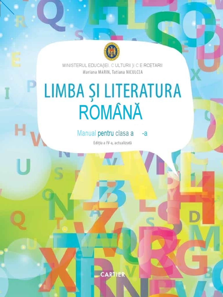 Pith Terminology Lure IV - Limba Si Literatura Romana (A.2020) - WORD | PDF