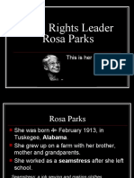 Civil Rights Leader Rosa Parks: This Is Her Story