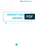 Highest Civilian Awards: Useful Links