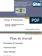Presentation Du Rapportde Stage
