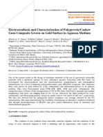 Art 3. Electrosintesis y Caracterizacion de Compuestos de Goma Polipirrol Anacardo Cultivado en Superficie de Oro en Medio Acuoso PDF