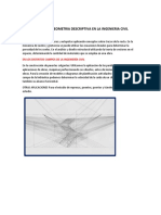 Aplicación de La Geometria Descriptiva en La Ingenieria Civil