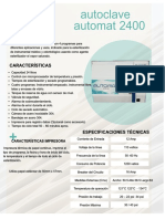 Autoclave Automat 2400 PDF
