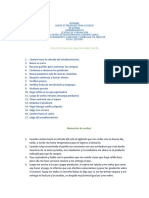 Ciclo Del Servicio de Supermercados Carulla