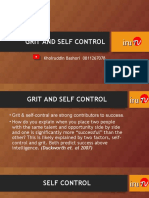 Grit and Self Control