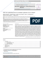 VEGF, The Underlying Factor For Metabolic Syndrome, Fact or Fiction - 2016 Elsevier