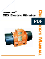 Martin CDX Electric Vibrator